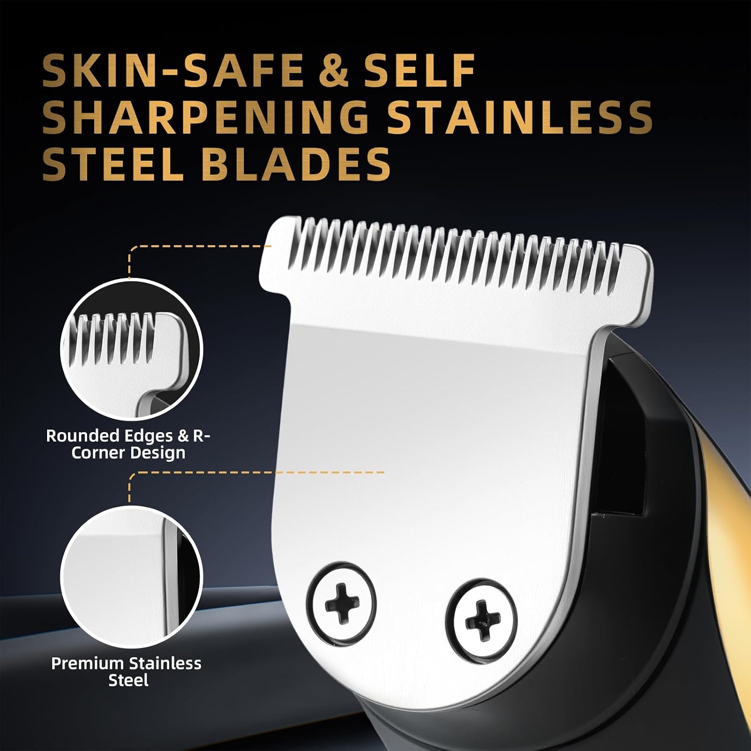 Beard Trimmer for Men, Rechargeable Men’s Hair Trimmer for Mustache | Electric Razor & Body Grooming Kit for Beard, Face, Groin & Manscaping, Birthday Valentines Ideal Gift for Men